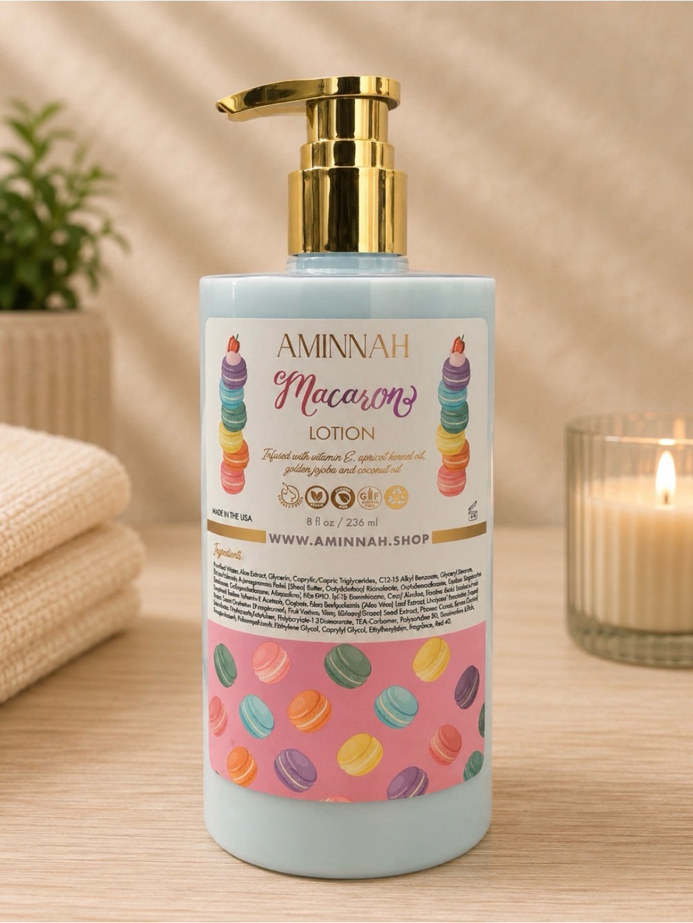 Aminnah (NWT) Macaron Body Lotion & Whipped Body Frosting - Picture 2 of 4